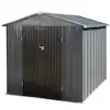 Photo 1 of ***Parts Only***VEIKOUS
8 ft. W x 10 ft. D Metal Storage Shed 80 sq. ft., Gray