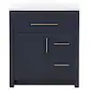 Photo 1 of 
Home Decorators Collection
Clady 31 in. W x 19 in. D x 35 in. H Single Sink Bath Vanity in Deep Blue with Silver Ash Cultured Marble Top