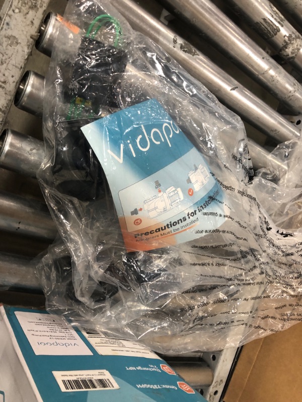 Photo 1 of 1.5 HP Pool Pump, 7350GPH, 115V, 2 Adapters, Powerful In/Above Ground Self Primming Swimming Pool Pumps with Filter Basket 115V 1.5hp+single Speed