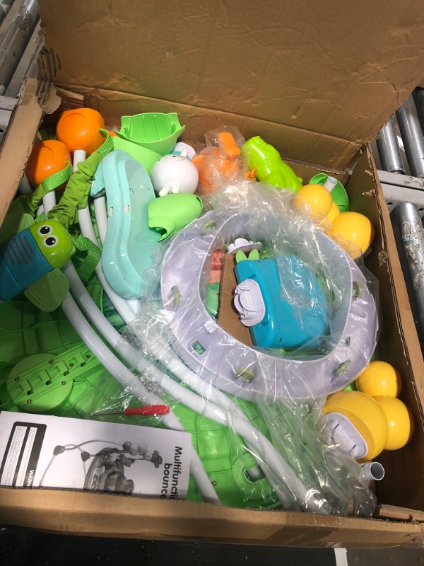 Photo 2 of ***USED - LIKELY MISSING PARTS - UNABLE TO VERIFY FUNCTIONALITY***
Bellababy Multi-Functional Baby Jumping Activity Center, Interactive Play Center, Baby Discovery Activities Bounces with Lights, Melodies and Colorful Enlightenment Toys, Ages 6 Months+