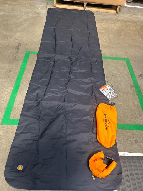 Photo 2 of **MISSING CAP***
POWERLIX Ultralight Inflatable Sleeping Pad - Camping Mattress for Backpacking, Hiking with Bag, Repair Kit, Compact Sleeping Mat for Camping
