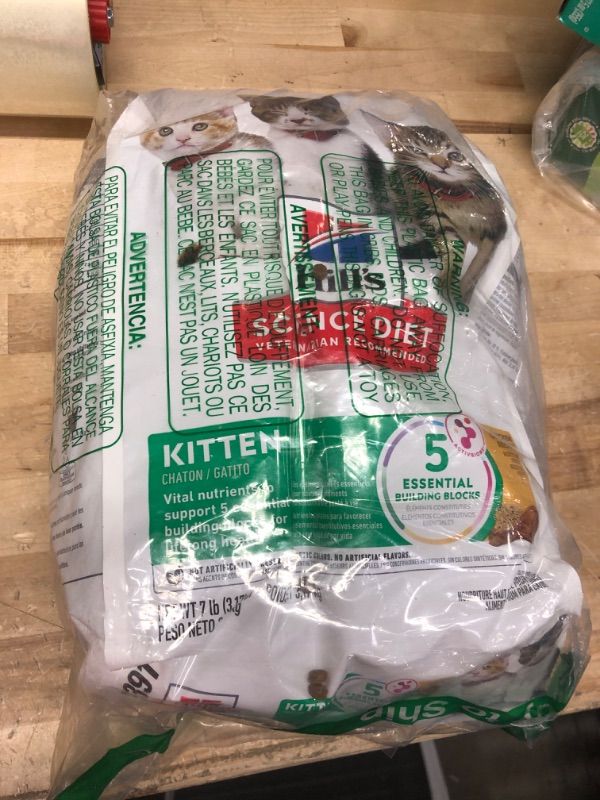Photo 1 of *8/2025* Hill's Science Diet Healthy Development Dry Cat Food, Chicken - 7 lb bag