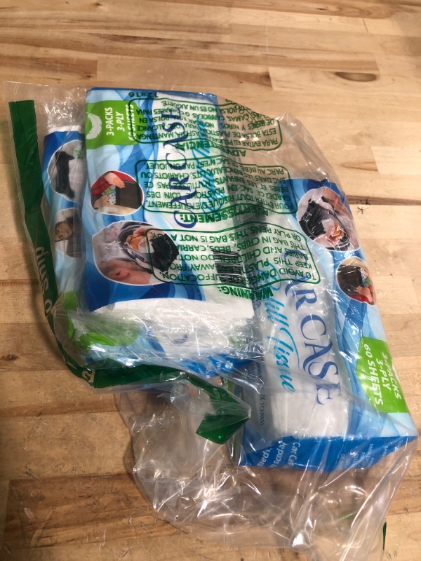 Photo 1 of (Ship from USA) 3 Packs Halsa Car Refill Tissue For Tempo Visor Tissue Holder Total 9 Refills