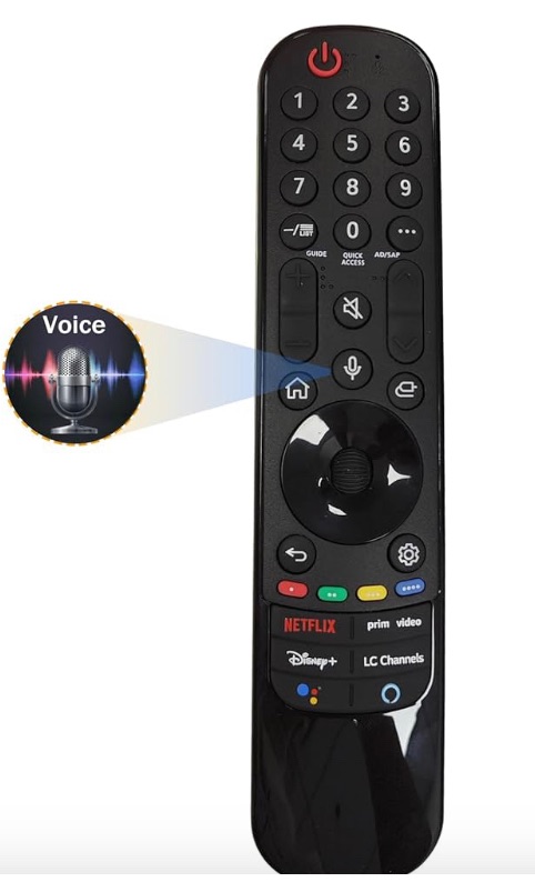 Photo 1 of 2024 Upgrade Magic Remote for LG Smart TV Remote with Voice and Pointer. Compatible with LG TVs Since 2018-2022, Replace AN-MR22GA/GN AN-MR21GA AN-MR19GA AN-MR18GA