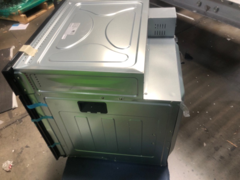 Photo 1 of **READ NOTES**STOCK PHOTO FOR REFERENCE ONLY**
24" Electric Single Wall Oven, 3000W/240V Built-in Wall Oven with 2.5Cu.Ft Capacity, 3D Surround Heating, Double-Layered Glass Door, Touch Control G66DQ-AC
