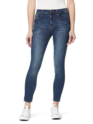 Photo 1 of Kensie Jeans for Women High-Rise Skinny 28-Inch Inseam, Riverdale Wash, 6
