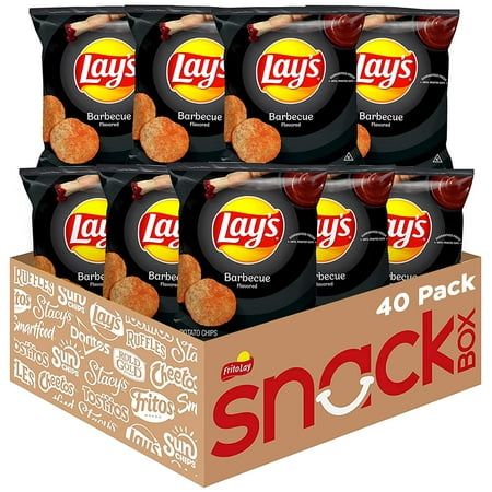 Photo 1 of **Exp 7/2/24**
Lay S Potato Chips Barbecue 1 Oz Bags 40 Count