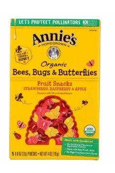 Photo 1 of **BB APRIL 20 2024** Annie's Homegrown - Fruit Snack Trpl Berry Bug - Case Of 10 - 4 Oz