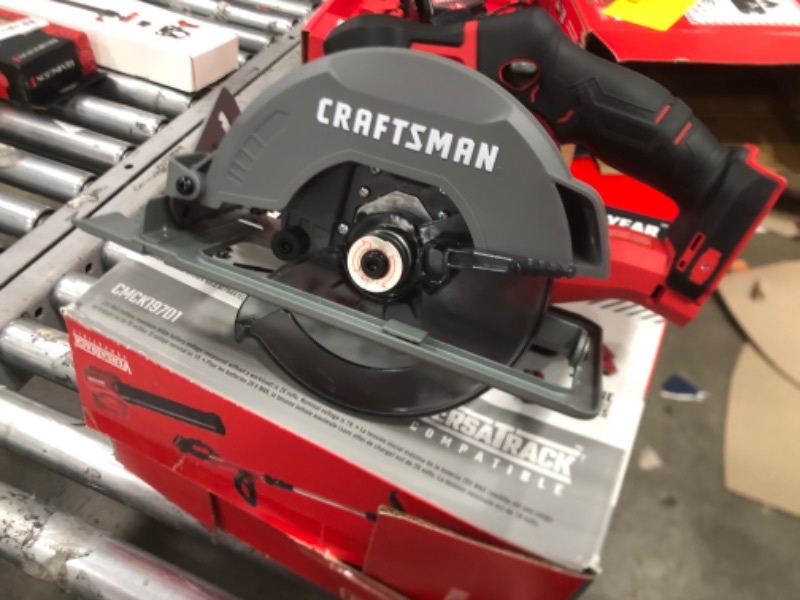 Photo 2 of **MISSING THE BLADE**  Craftsman V20 6-1/2 in. Cordless Circular Saw Tool Only