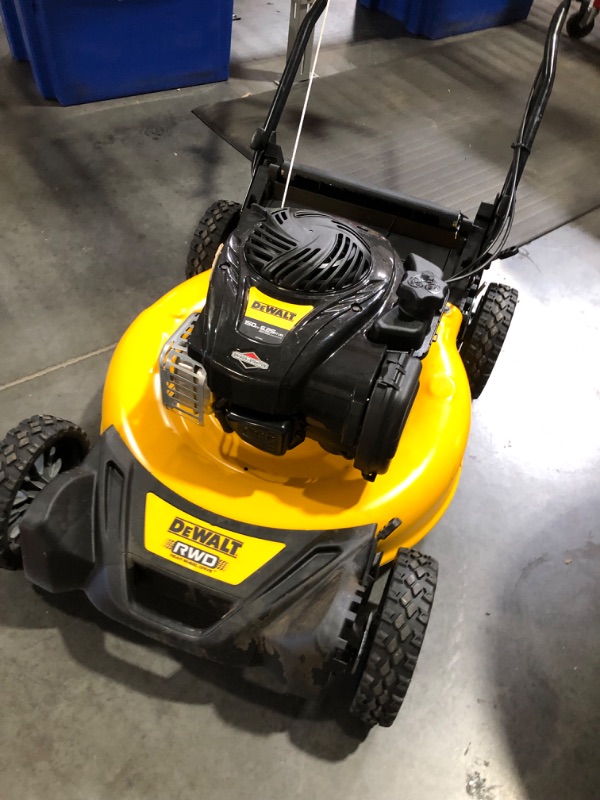 Photo 6 of [READ NOTES]
DEWALT 21 in. 150cc Briggs and Stratton 625ex Engine Rear Wheel Drive 2-in-1 Gas Self Propelled Walk Behind Lawn Mower