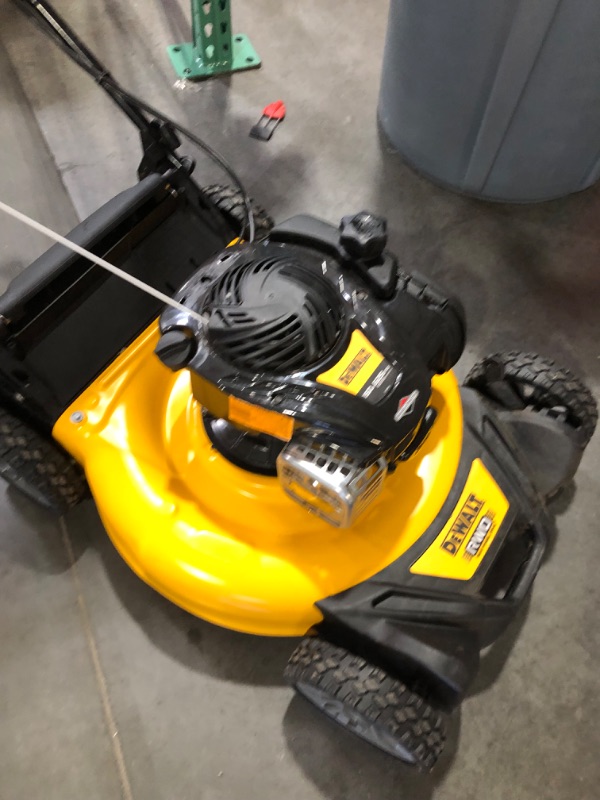 Photo 5 of [READ NOTES]
DEWALT 21 in. 150cc Briggs and Stratton 625ex Engine Rear Wheel Drive 2-in-1 Gas Self Propelled Walk Behind Lawn Mower