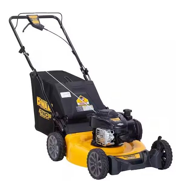 Photo 1 of [READ NOTES]
DEWALT 21 in. 150cc Briggs and Stratton 625ex Engine Rear Wheel Drive 2-in-1 Gas Self Propelled Walk Behind Lawn Mower