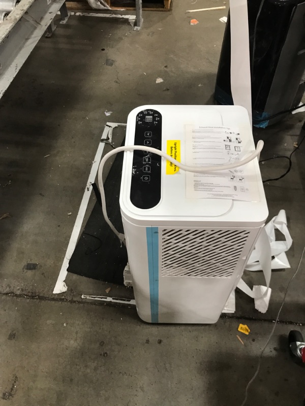 Photo 3 of **SEE NOTES** Joy Pebble Portable Air Conditioner, 10000 BTU for Room up to 450 sq. ft, Portable AC with Dehumidifier & Fan, 2 Fan Speeds, 24H Timer, Remote Control, Energy Efficiency 10000BTU