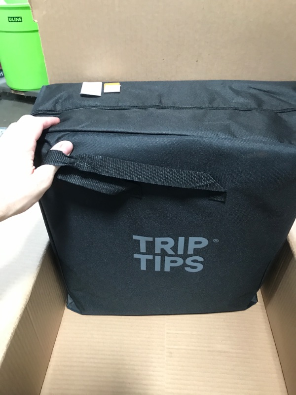 Photo 1 of TRIPTIPS Updated Portable Potty for Camping Extra Large Folding Travel Toilet Camping Toilet Portable Toilet for Adults Car Toilet Camp Toilet Outdoor Toilet for Boat/Hiking/Long Trips/Beach Round