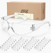 Photo 1 of 24 pack safety glasses plastic
Clear 