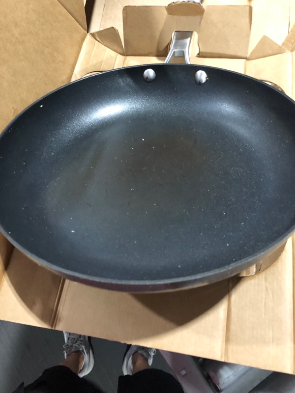 Photo 3 of Calphalon Hard Anodized 12" Non-Stick Frying Pan