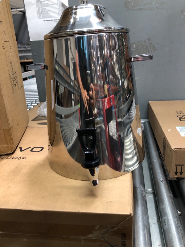 Photo 2 of 
Photo for Reference Only***3.2 Gallon Coffee Urn With Fuel Holder, Stainless Steel Drink Dispensers can Continuous heating-Tea Water Coffee Chafer Urn with Spigot