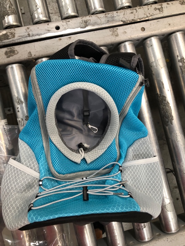 Photo 1 of 
Pawaboo Pet Dog Carrier Backpack, Puppy Dog Travel Front Carrier for Small Medium Dogs Cats, Adjustable Breathable Dog Carrying Backpack with Safety Strips...
Size:Medium-Up to 10lbs
Color:Light Blue