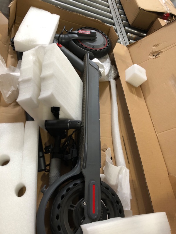 Photo 2 of ***(PARTS ONLY/ NO RETURNS OR REFUNDS/ SEE NOTES)***
V1 Electric Scooter - 350W Motor, Max 21 Miles Long Range, 19Mph Top Speed, 8.5" Tires, Portable Folding Commuting Electric Scooter Adults with Dual Braking System and App Control
