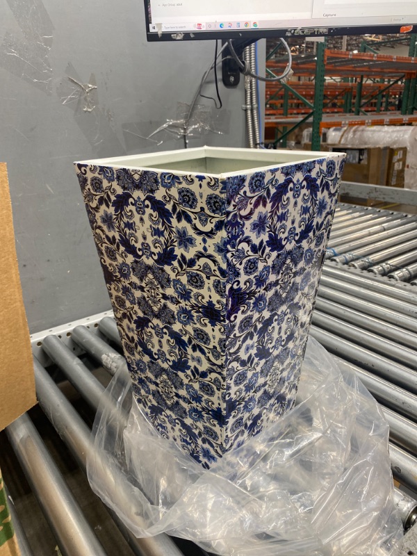 Photo 2 of 18" Oriental Classic Planter - Blue, White
