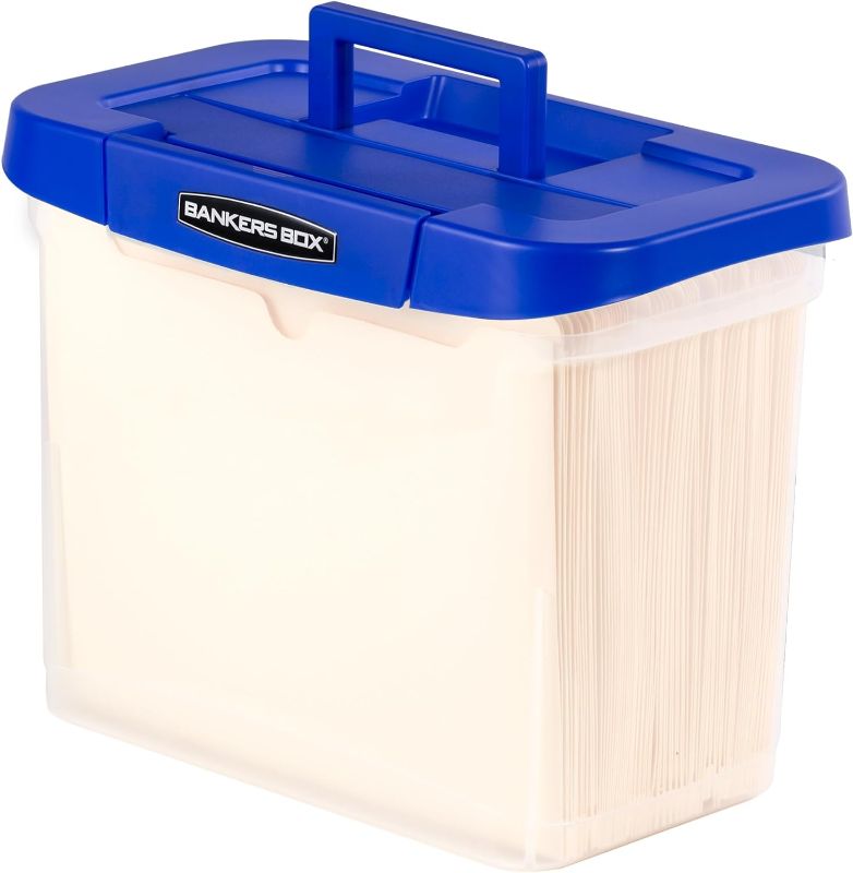 Photo 1 of Bankers Box Heavy Duty Plastic File Box