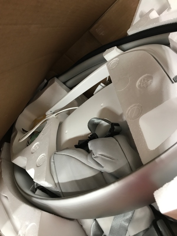 Photo 2 of 4moms MamaRoo Multi-Motion Baby Swing, Bluetooth Enabled with 5 Unique Motions, Grey