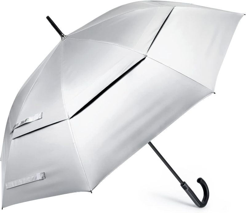 Photo 1 of ***STOCK PHOTO REFERENCE ONLY***
G4Free UPF 50 umbrella in Silver & Green