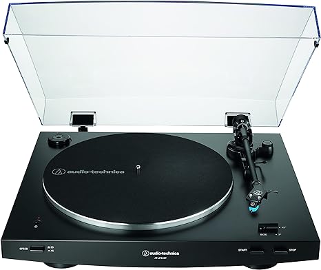 Photo 2 of Audio Techica AT-LP3XBT-BK Bluetooth Turntable Belt Drive Fully Automatic 33/45 (Black)