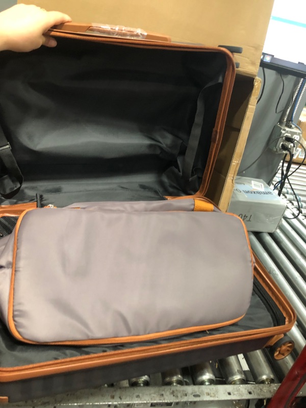 Photo 1 of ***USED - DEFAULT CODE IS 0-0-0***
Joyway Carry on Luggage 20 Inch Suitcases with Spinner Wheels, Hard Shell Luggage Sets 3 Piece Travel Suitcase Set with Combination Lock(20-In, Grey Brown)
