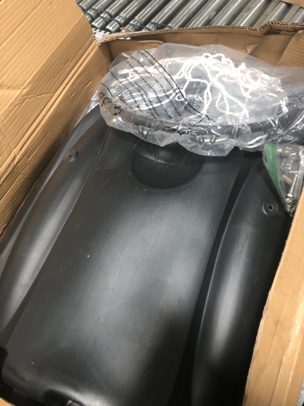 Photo 1 of Play Platoon Swimming Pool Basketball Hoop Poolside Games for Adults & Family - Backboard Adjustable Height 3-4 Feet, Great for Above or Inground Pool Deck