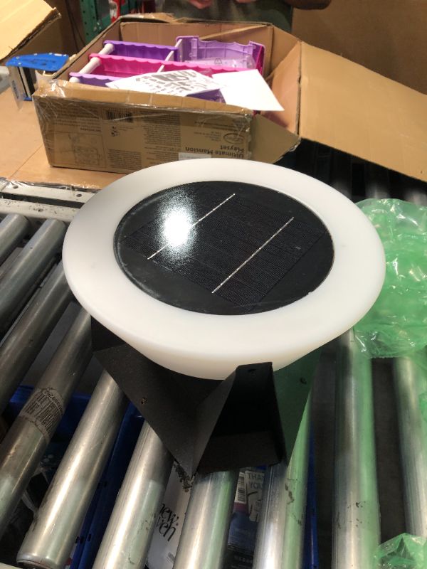 Photo 2 of ***USED - NO REMOTE - UNABLE TO TEST - DIRTY - SEE PICTURES***
Landing Light Outdoor Solar Post Cap Lights, Deck Fence Post Lights, Column Lights Modern, Pillar Lights, Waterproof Warm/Cool Lighting LED Post Light for Landscape Garden/Patio