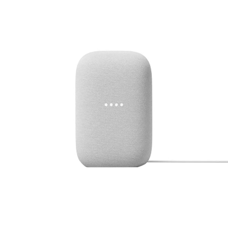 Photo 1 of Google Audio Bluetooth Speaker with Keychain LED - Wireless Music Streaming - Chalk
