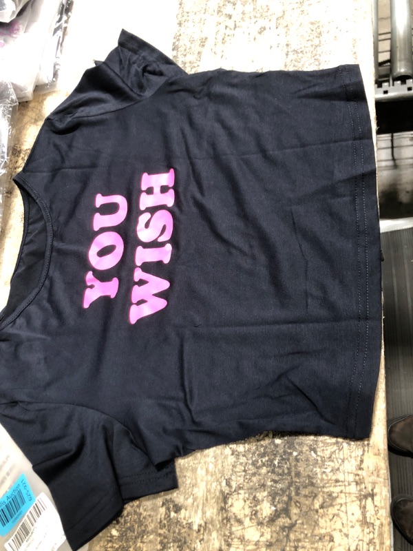 Photo 2 of I.AM.GIA You Wish Tee in Black Pink