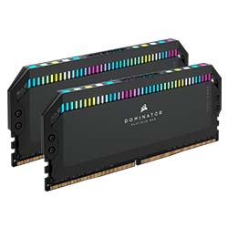 Photo 1 of Corsair Dominator CMT32GX5M2B5200C40 32 GB 2 X 16 GB DDR5 5200 MHz 288-pin DIMM Black
