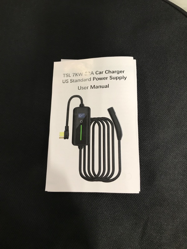 Photo 3 of 32Amp Level 2 Tesla Charger, NEMA 14-50 Plug, 240V Tesla Mobile Charger, 16ft Extension Cord, Portable EV Charger for Tesla Models 3/Y/S/X