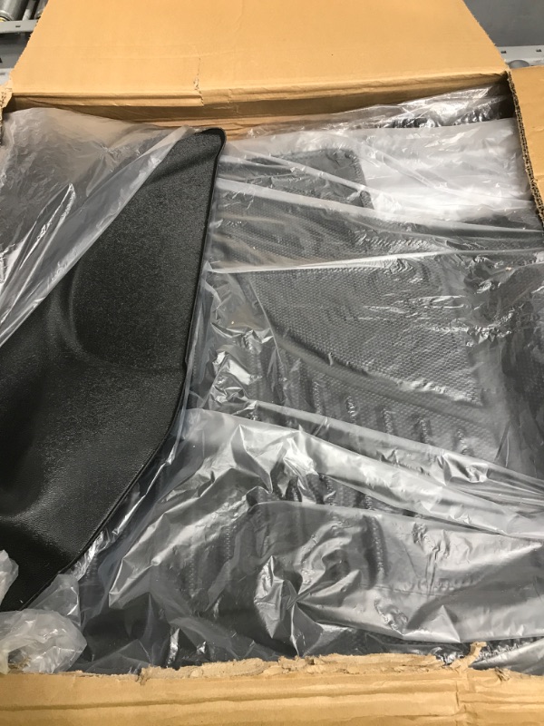 Photo 1 of Car Floor Mats for Nissan Rogue 2014 2015 2016 2017 2018 2019 2020 TPE Automotive Floor Mats All Weather Protection Mat Include Front and Rear Row Liner Black(not for Sport Model)