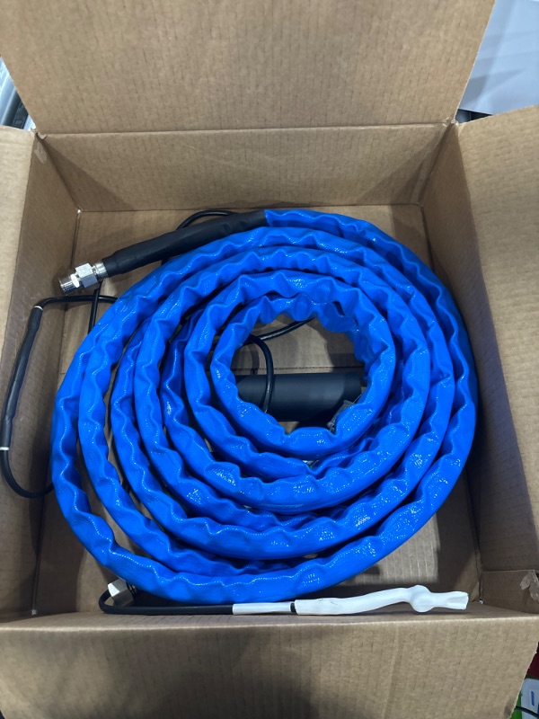 Photo 3 of Camco Heated Drinking Water Hose, - 20° F, 25-Foot, 5/8-Inch ID 25' Cold Weather (Freeze Protection to - 20?F) Standard Packaging