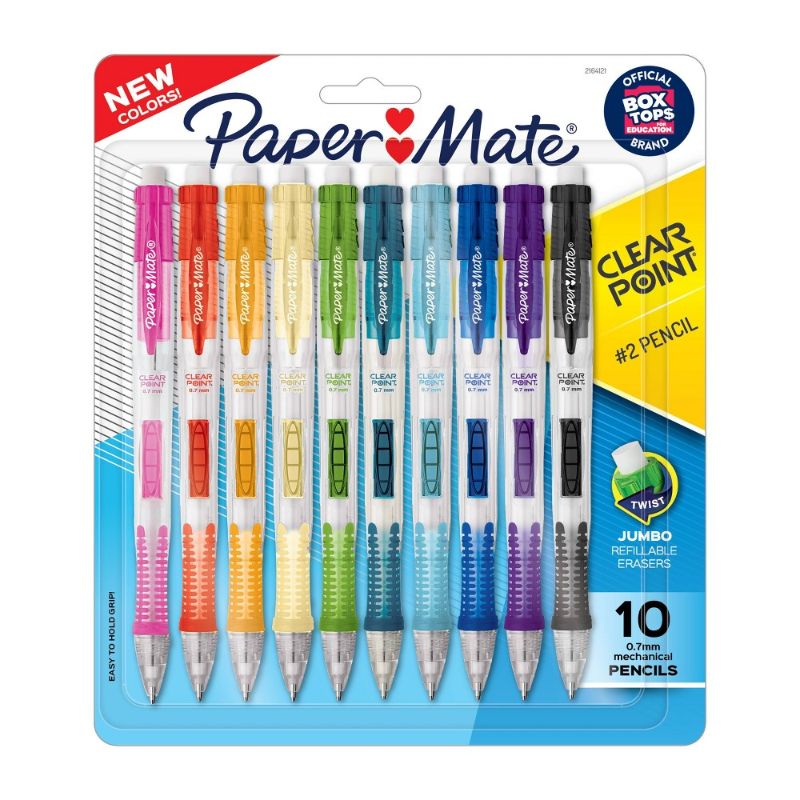 Photo 1 of Paper Mate Clearpoint Mechanical Pencils 0.7mm & Clearpoint Mechanical Pencils 0.7mm 10 Count Asst Pencils + Pencils 0.7mm