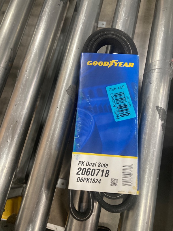 Photo 2 of Goodyear Belts 2060718 Dual Sided Serpentine Belt, 6-Rib, 71.8" Length