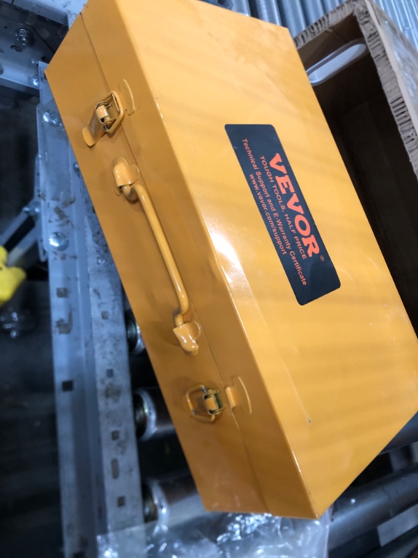 Photo 1 of 10 Ton 1/2" to 2" Hydraulic Knockout Punch Driver Tool Kit Electrical Conduit Hole Cutter Set KO Tool Kit with 6 Dies Knockout Punches for Installing Repairing wireway Signal lamp Machinery