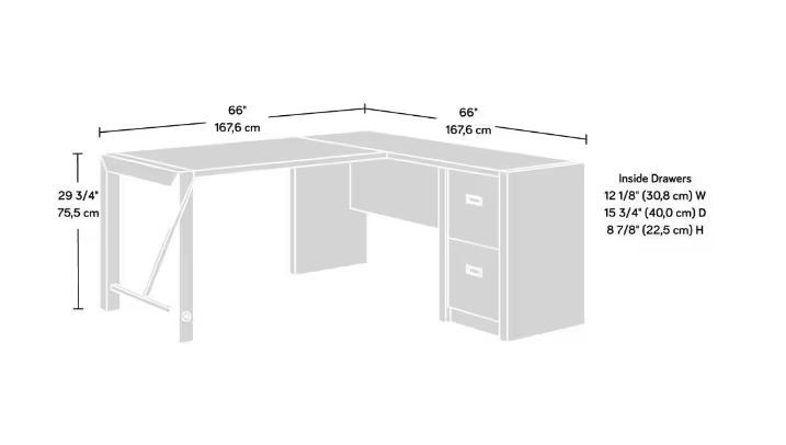 Photo 6 of [READ NOTES]
Dixon City 65.984 in. L-Shaped Brushed Oak Computer Desk with File Storage
