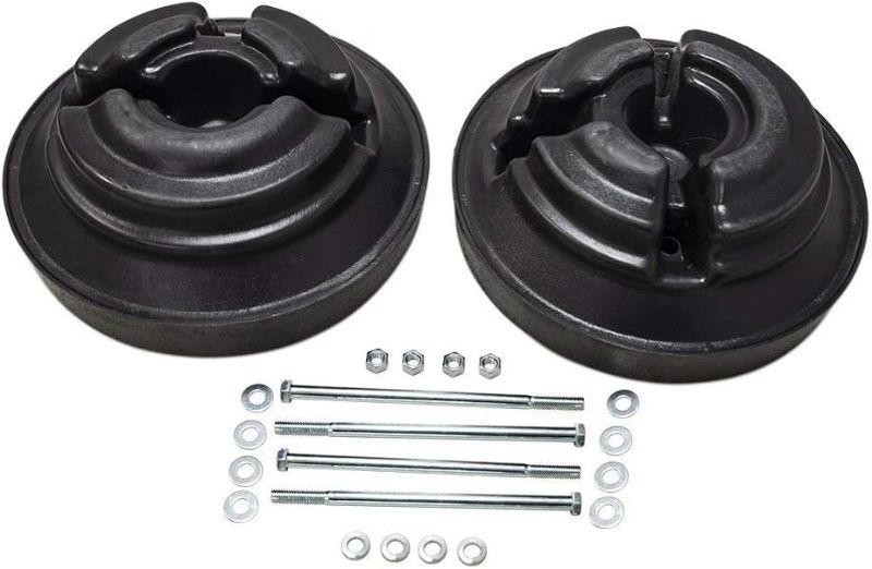 Photo 1 of **SEE NOTES**Husqvarna 954050501 Tractor Wheel Weights, Pair 62-Pound Total Weight, Black