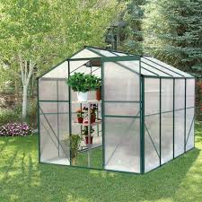 Photo 1 of **PARTS ONLY NON-REFUNDABLE READ NOTES**Greenhouse 6X8Ft Green **PANELS ONLY*
