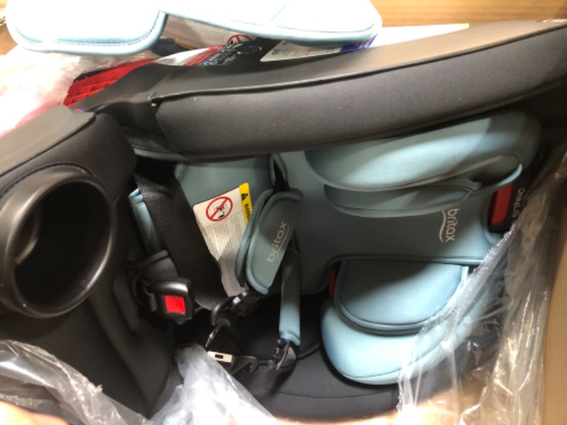 Photo 2 of Britax One4Life Convertible Car Seat, 10 Years of Use from 5 to 120 Pounds, Converts from Rear-Facing Infant Car Seat to Forward-Facing Booster Seat, Machine-Washable Fabric, Jade Onyx