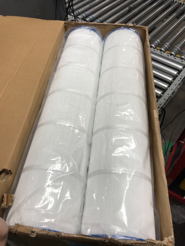 Photo 1 of 4 Pack Pool Filter Cartridge Replacement for Unicel C-7472, CCP520, Pleatco PCC130,PLFPCC130, R173578,FC-1978,Pentair 178585, 817-0143, Clean & Clear Plus 520-Certified with NSF50 for Material Safety