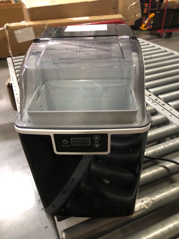 Photo 3 of (READ FULL POST) Xbeauty Nugget Ice Maker-Nugget Ice Maker Countertop Up to 35lbs of Ice a Day with Self-Cleaning,Removable Ice Basket&Scoop for Home/Kitchen/Office/Party
