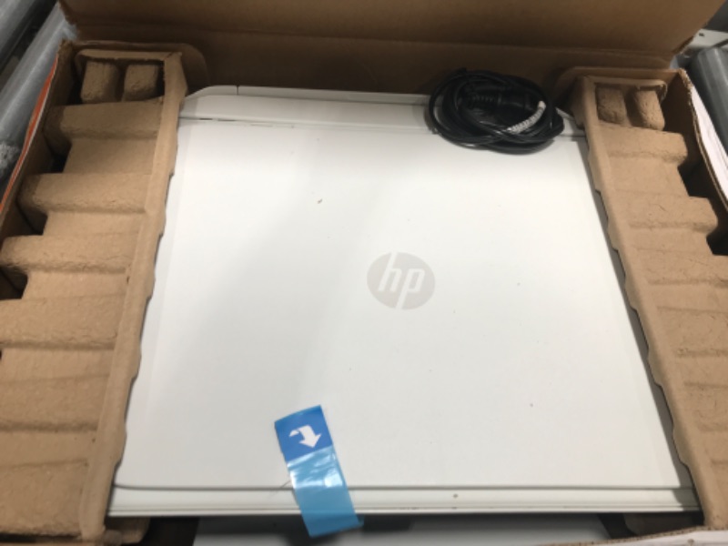 Photo 2 of HP DeskJet 2755e Wireless Color All-in-One Printer with bonus 6 months Instant Ink (26K67A)