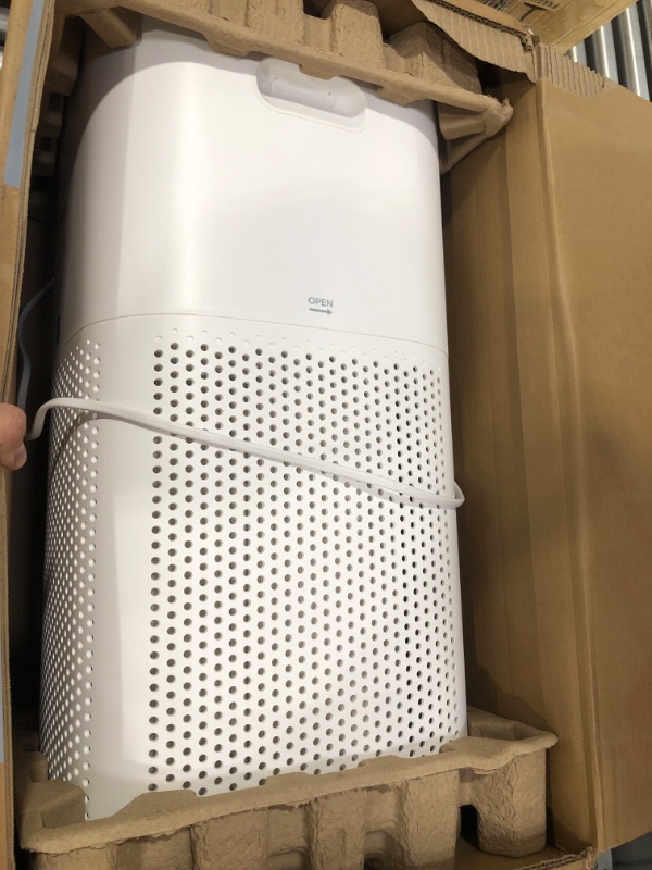 Photo 2 of LEVOIT Air Purifiers for Home Large Room, Covers up to 3175 Sq. Ft, Smart WiFi and PM2.5 Monitor, H13 True HEPA Filter Removes 99.97% of Particles, Pet Allergies, Smoke, Dust, Auto Mode, Alexa Control Core 600S White