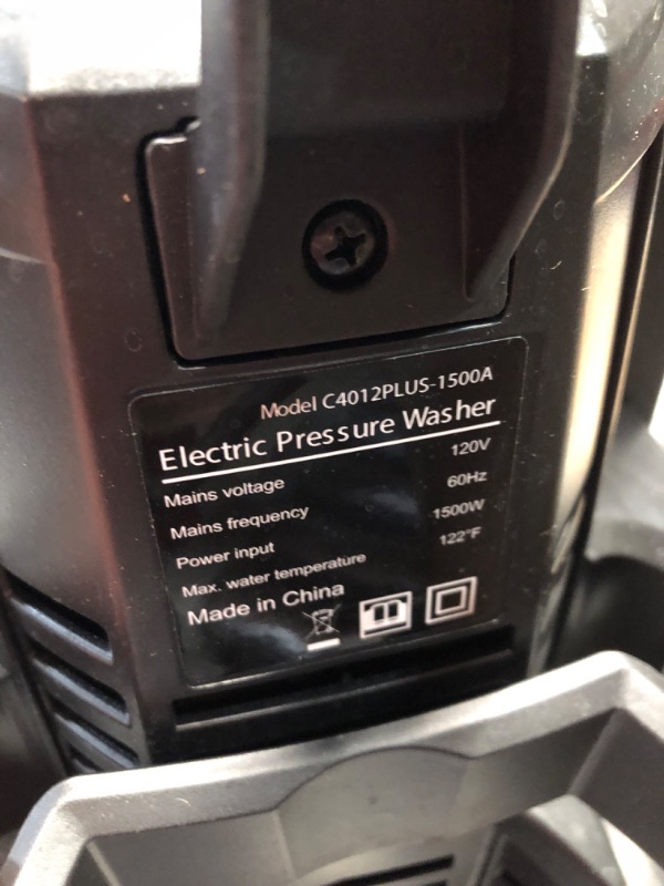Photo 1 of ***USED - LIKELY MISSING PARTS - UNABLE TO TEST***
Electric Pressure Washer - Power Washer 4200 PSI Max 3.0GPM 35ft Power Cord Soap Tank 20ft Pressure Hose,High Pressure Washer Powered Car Cleaning for Garden, Garage