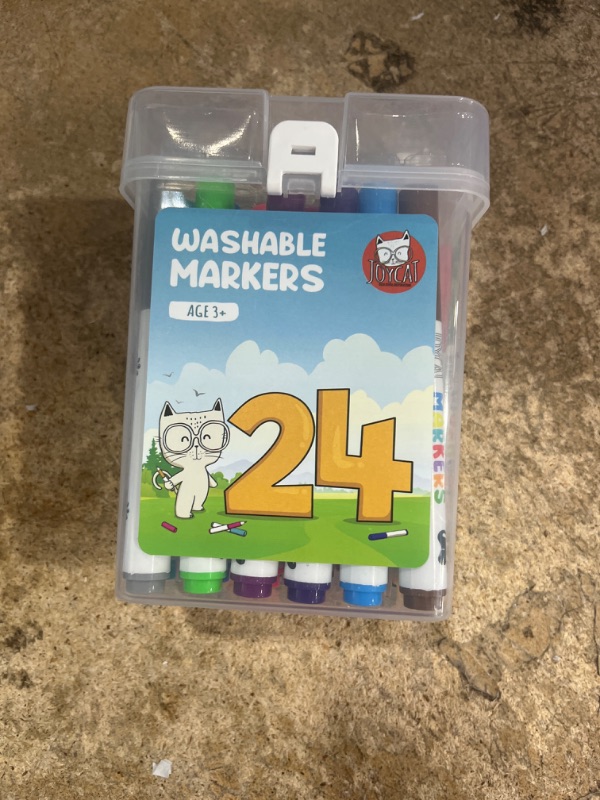 Photo 1 of 24 washable markers